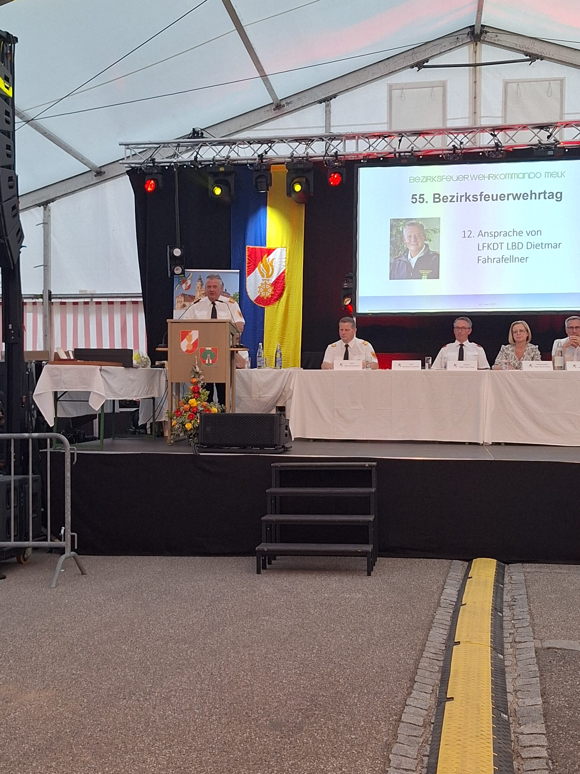Bezirksfeuerwehrtag in Nöchling
