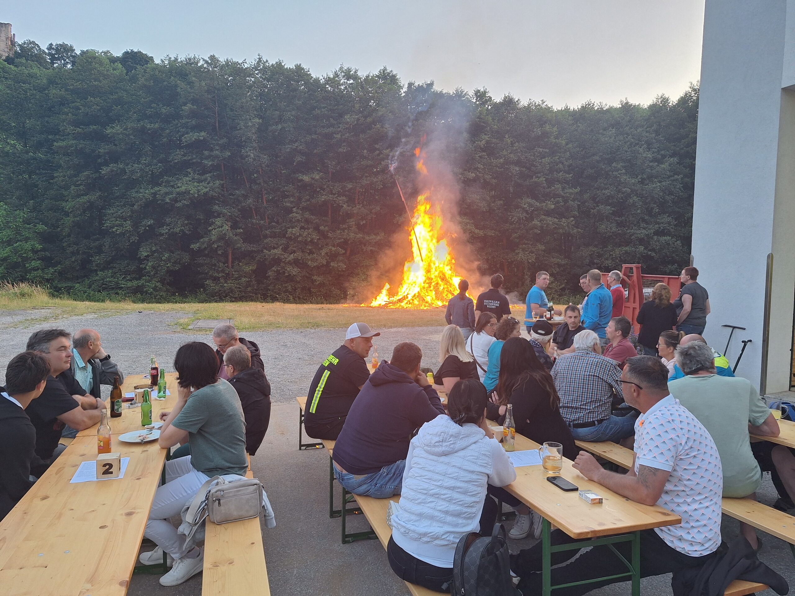 Das war unser SOnnwendfeuer