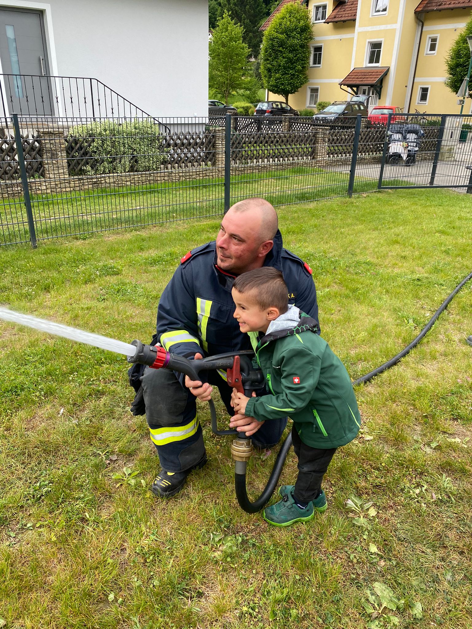 Ein tag im zeichen der Feuerwehr