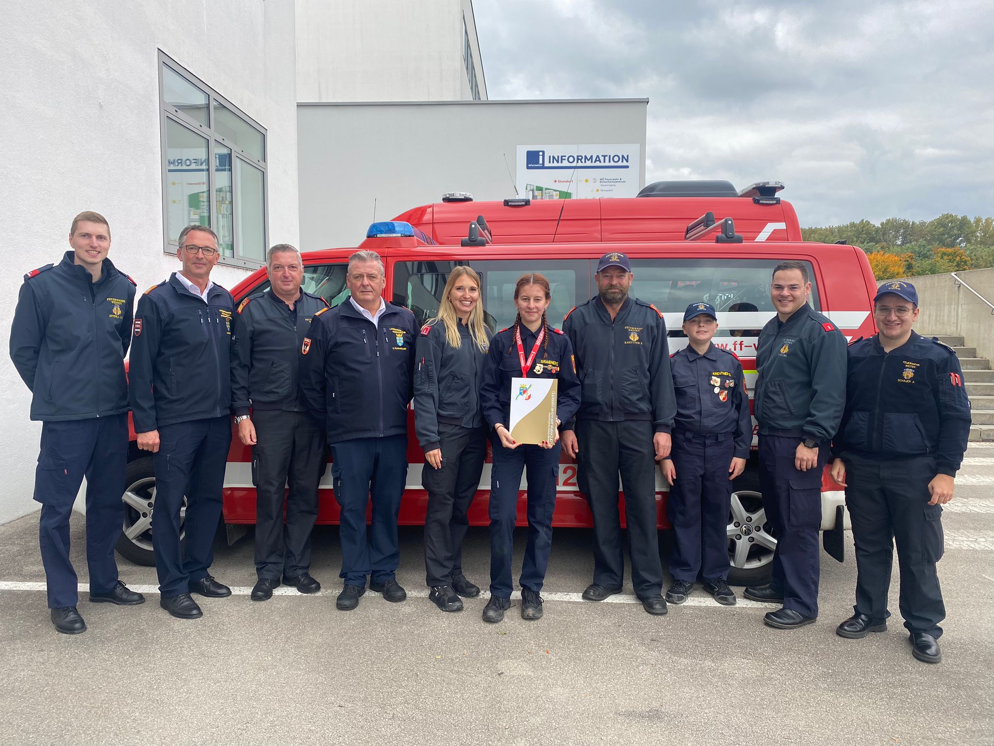 Goldener Abschluss der Feuerwehrjugendzeit