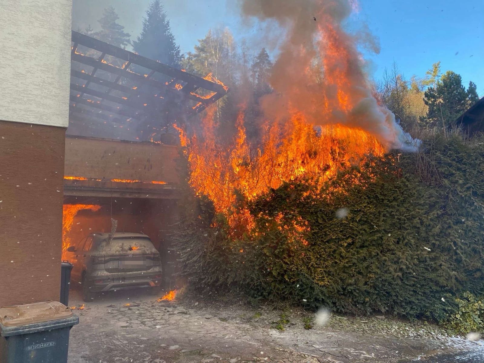 B3 – Wohnhausbrand in Weiten