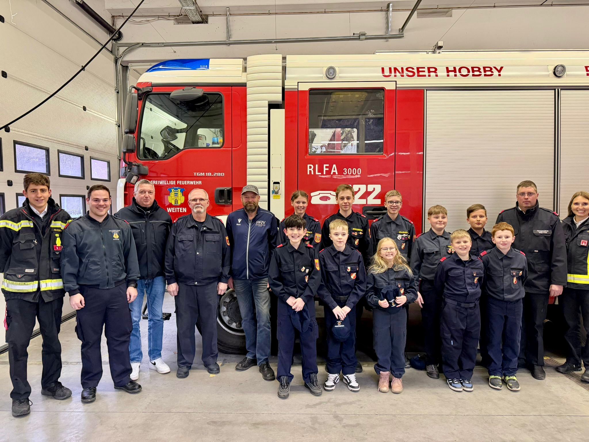 Wissenstest der Feuerwehrjugend