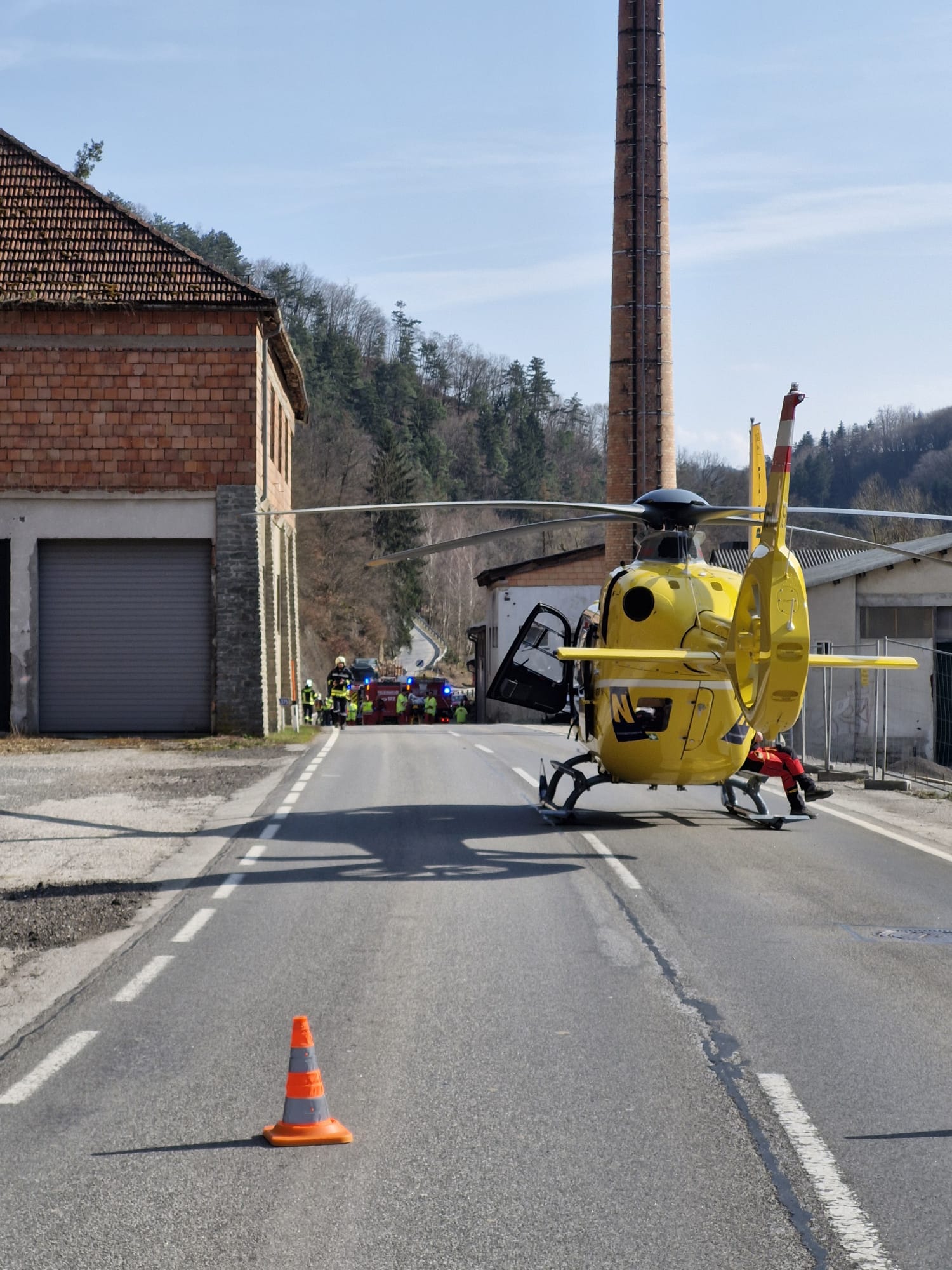 T2 – Verkehrsunfall mit Menschenrettung