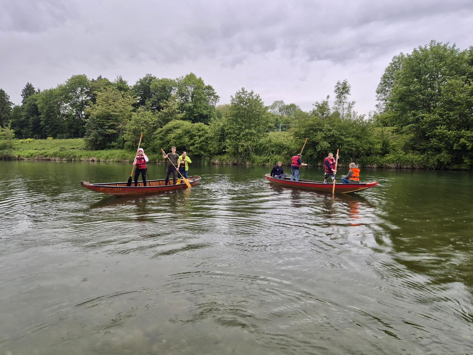 Wasserdienst Anrudern