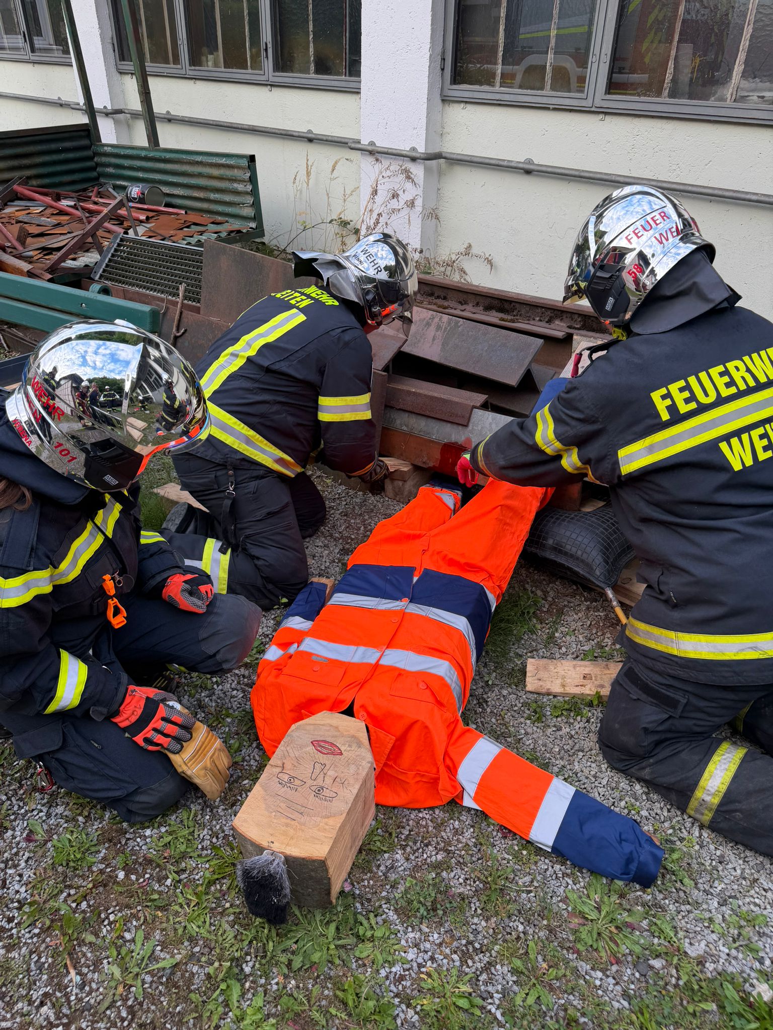 Übung „Einsatzmarathon“