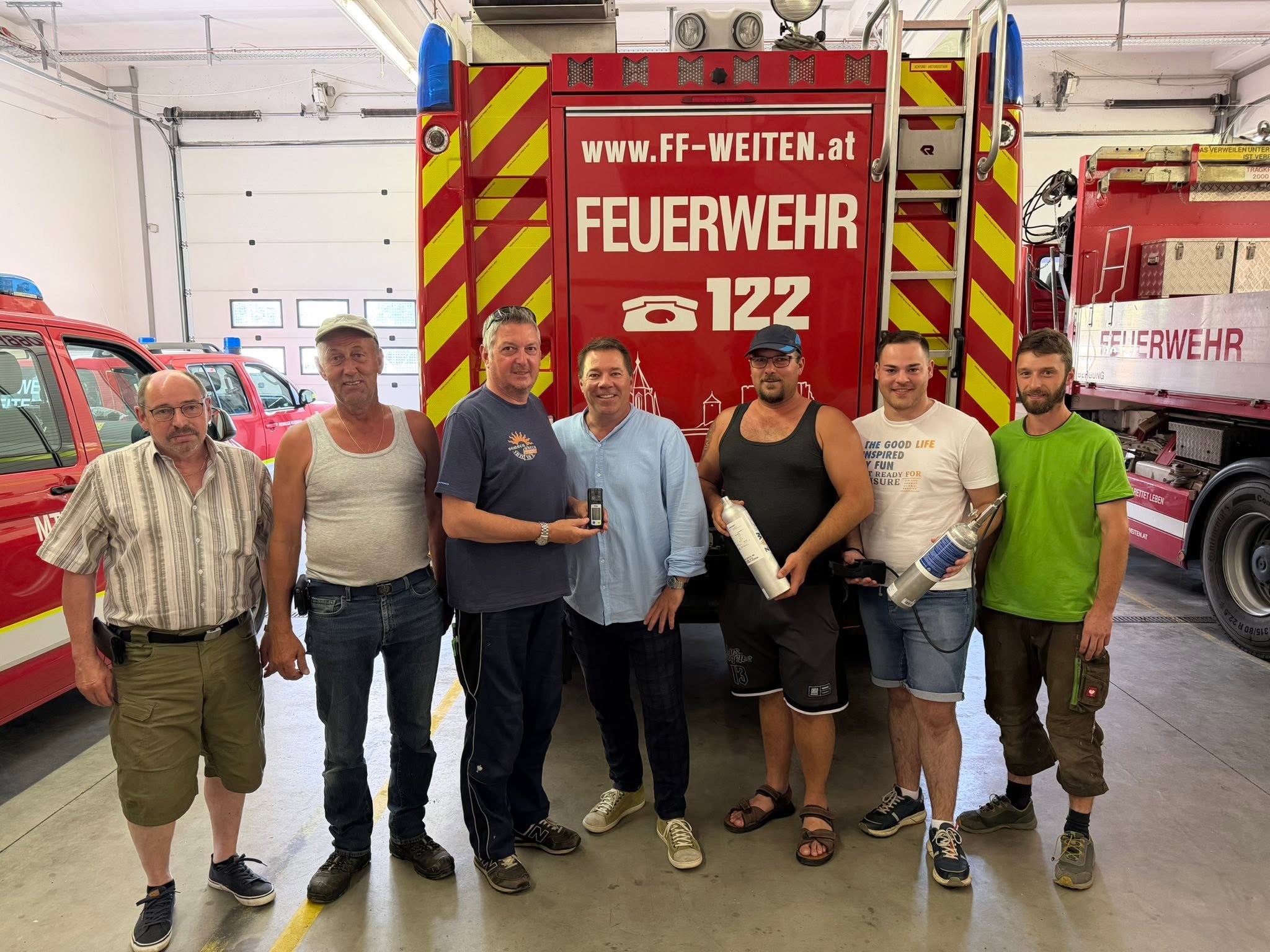 Einschulung Mehrgasmessgerät