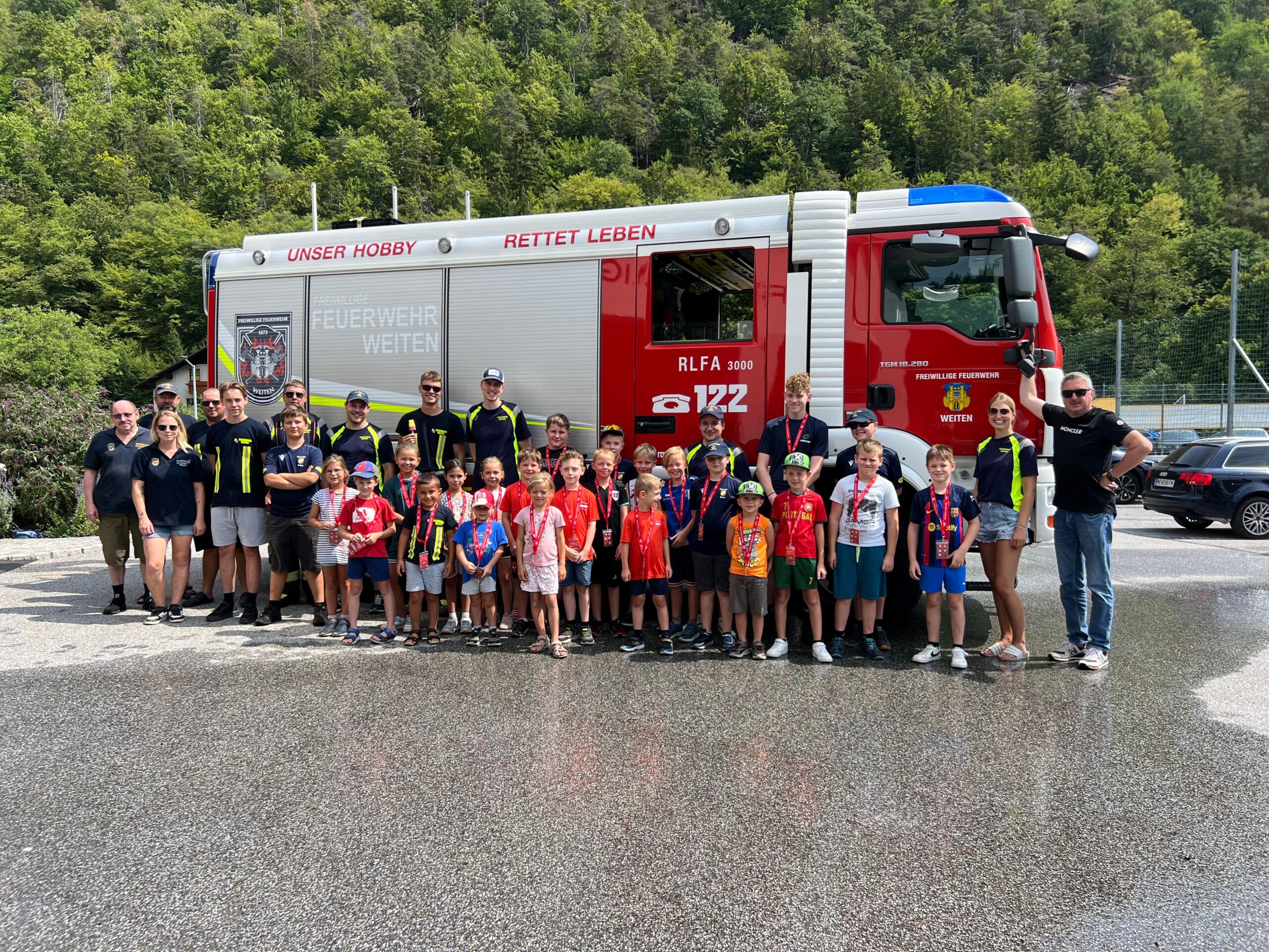 Ferienspiel bei der FF Weiten